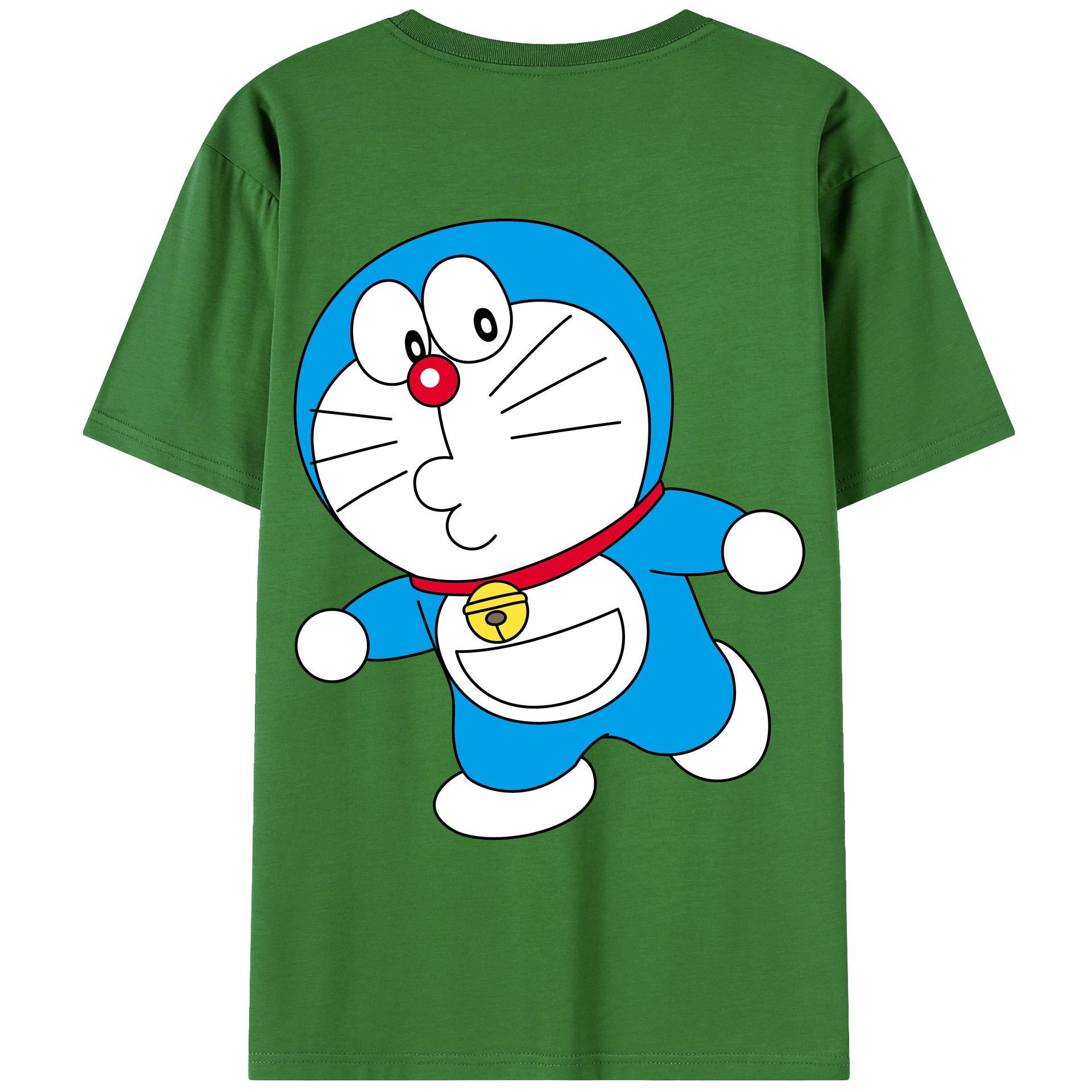 （画像用） ドラえもん Doraemon レディース半袖Tシャツ(バックプリント)
